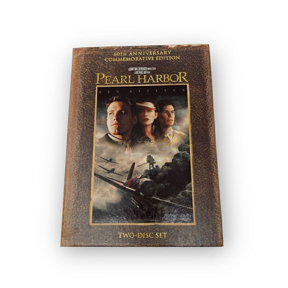 Pearl Harbor DVD 2001 Widescreen 60th Anniversary Commemorative Edition Preowned